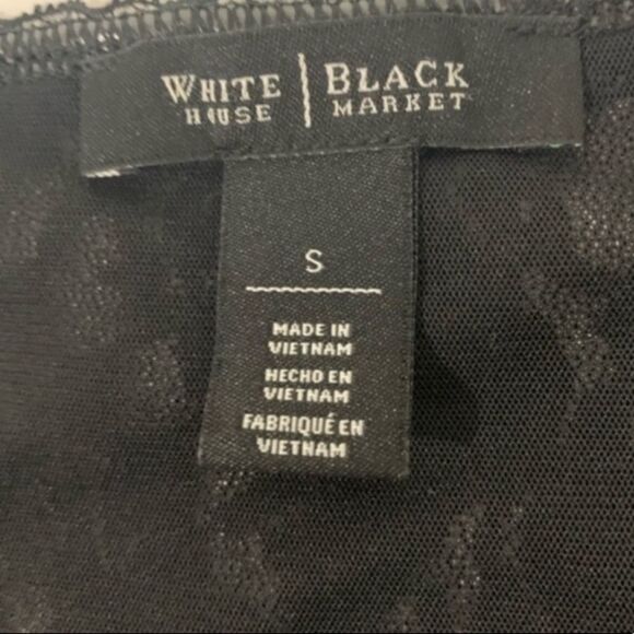 White House Black Market Lace Camisole Top — Size S - Picture 5 of 7